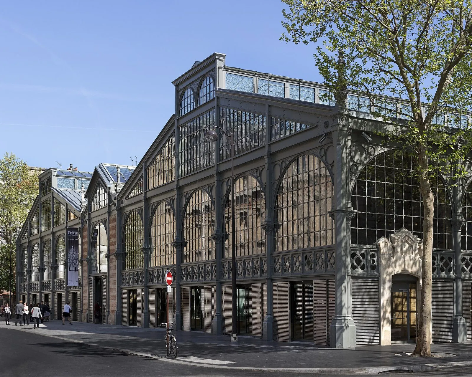 L’ossature de fonte du Carreau du Temple, ancien marché couvert du XIXe siècle